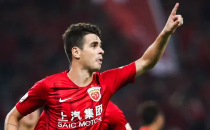 Em fim de contrato na China, Oscar se prepara para retornar ao futebol brasileiro