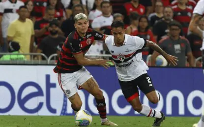 São Paulo joga mal e perde para o Flamengo pelo Brasileirão