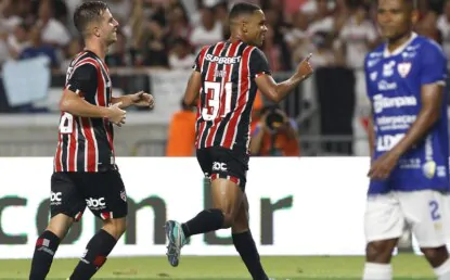 Juan marca 2 vezes e São Paulo vence Águia de Marabá em Belém