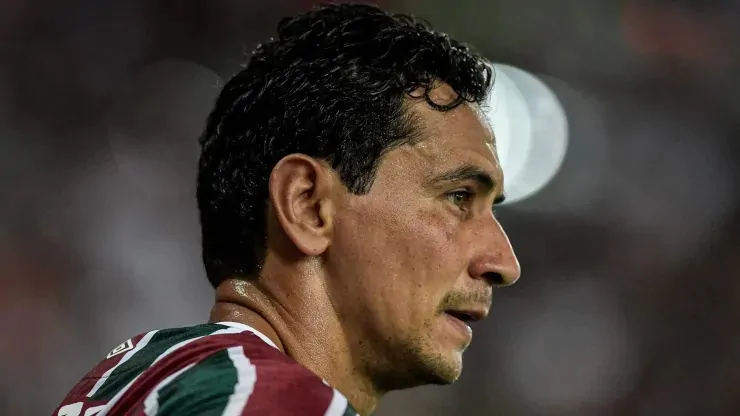 Paulo Henrique Ganso durante partida entre Fluminense e Bragantino, no Maracanã, pelo Campeonato Brasileiro, no dia 13/04/2024