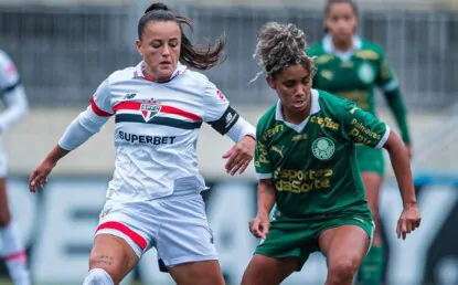 Clássico entre São Paulo e Palmeiras no Brasileirão Feminino: informações e transmissão