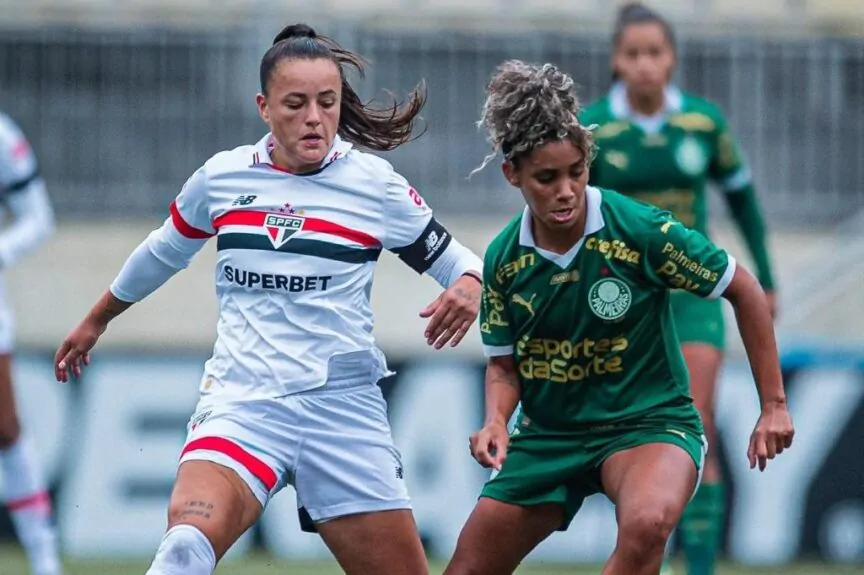 Clássico entre São Paulo e Palmeiras no Brasileirão Feminino: informações e transmissão