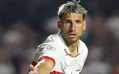 Calleri comenta vaias da torcida após derrota para o Cuiabá: ‘Tem que fazer mais dentro de casa’