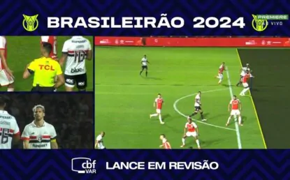 CBF divulga áudio do VAR em gol anulado de Calleri: ‘é ombro’