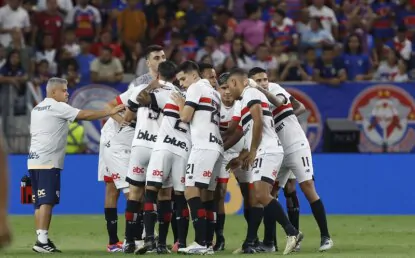 São Paulo perde para o Fortaleza pelo Brasileirão