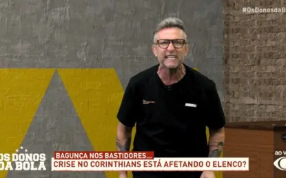 Revoltado com o Corinthians, Neto usa São Paulo como exemplo: “Vem se desenvolvendo”