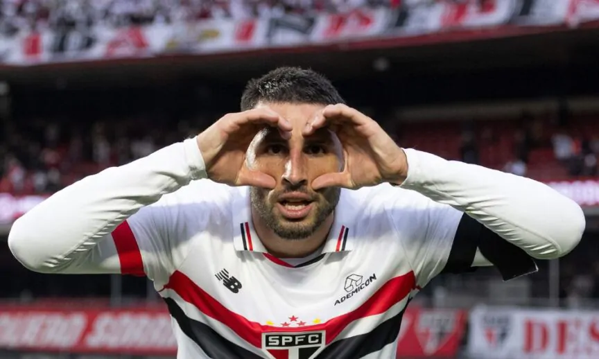 Calleri em São Paulo x Bahia