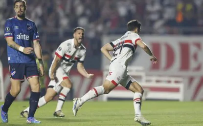 São Paulo vence o Nacional-URU e avança para as quartas da Libertadores