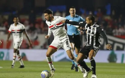 São Paulo é Derrotado pelo Atlético-MG na Ida das Quartas de Final da Copa do Brasil