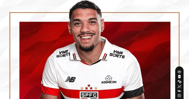 Novo reforço! São Paulo acerta contratação do zagueiro Ruan Tressoldi