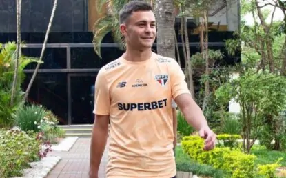 Santiago Longo reencontra amigo de infância no São Paulo: ‘É muito louco’