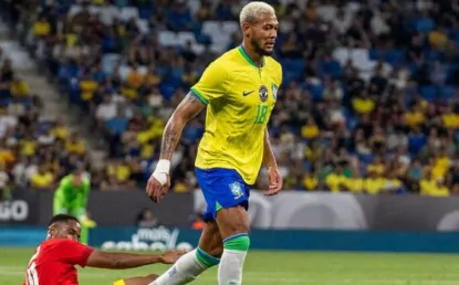 Joelinton, meia do Newcastle-ING e da seleção brasileira, revela desejo de jogar no São Paulo