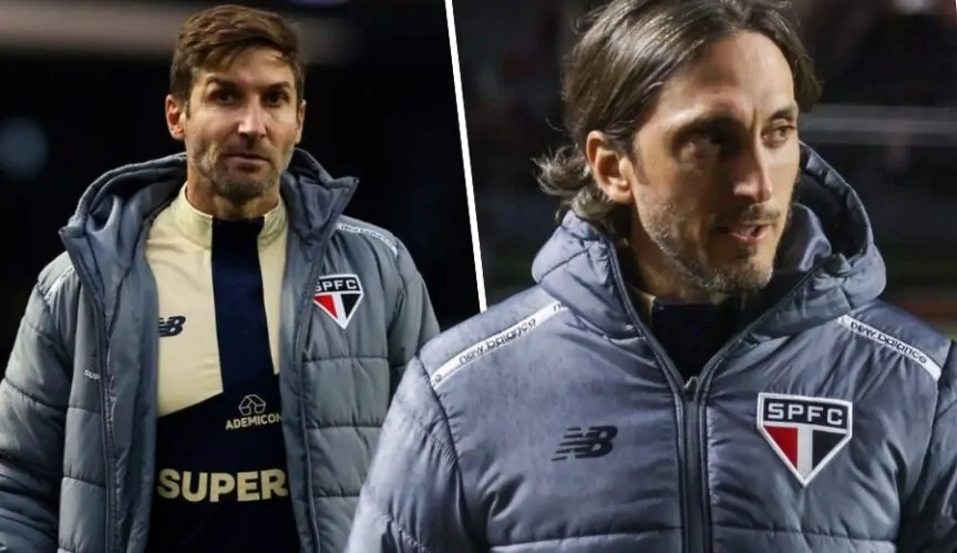 Maxi Cuberas e Luis Zubeldía