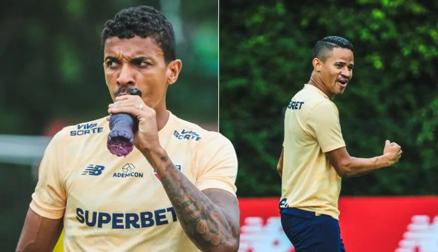 Luiz Gustavo e Erick do São Paulo