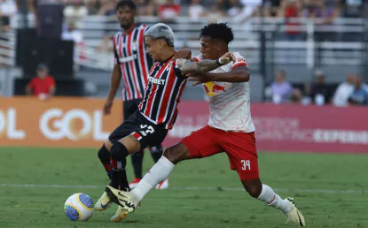 São Paulo fica no empate com o Red Bull Bragantino pelo Brasileirão