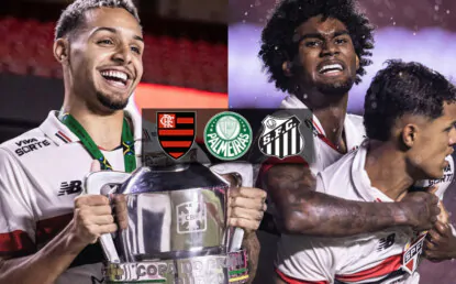 Trio que brilhou na final da Copa do Brasil sub-20 foram dispensados por rivais; veja as multas milionárias