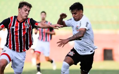 São Paulo x Corinthians: veja onde assistir ao clássico pelo Brasileirão Sub-20