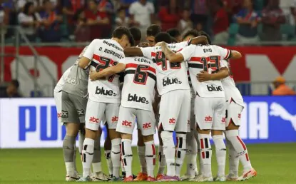 São Paulo perde para o Bahia fora de casa pelo Brasileirão