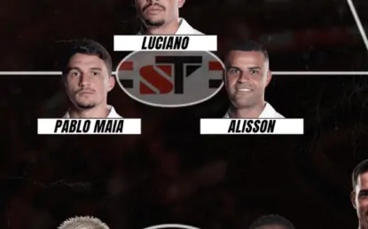 São Paulo x Vasco: provável escalação, onde assistir ao vivo, desfalques e arbitragem