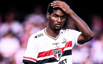 Mais um que sairá de graça? Lucas Ferreira, do São Paulo, entra na mira de clube russo