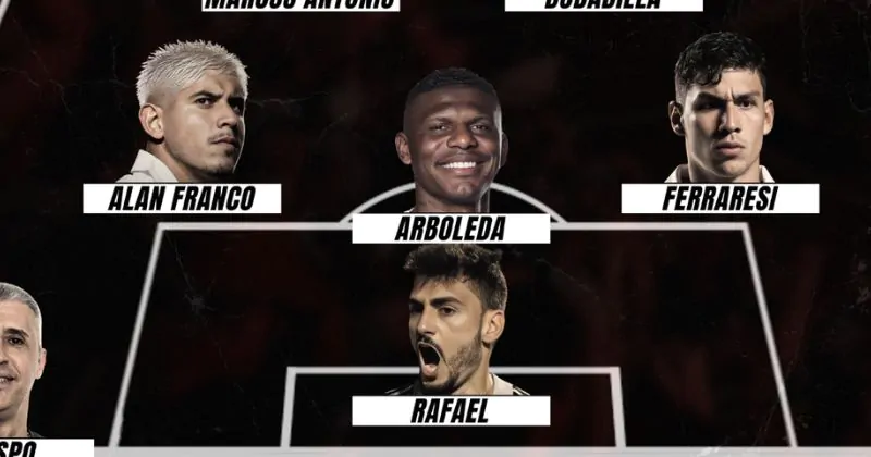 Athletico-PR x São Paulo: provável escalação, onde assistir ao vivo, desfalques e arbitragem