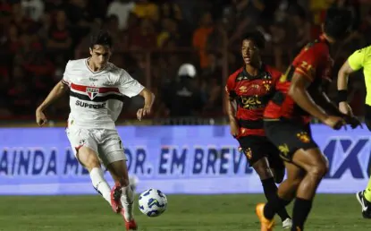 Com os reservas, São Paulo empata com o Sport fora de casa