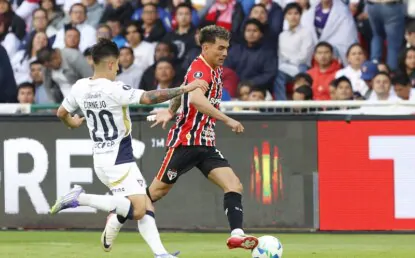 São Paulo perde para a LDU o primeiro jogo das quartas de final da Libertadores