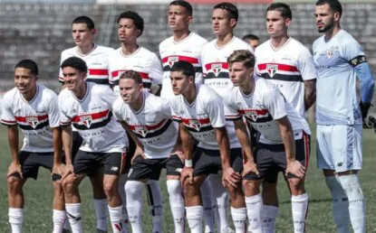 São Paulo x Operário-MS: veja onde assistir ao jogo da Copa do Brasil Sub-20