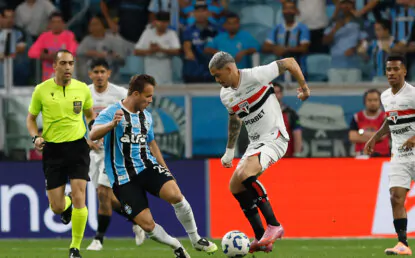 São Paulo é derrotado pelo Grêmio fora de casa