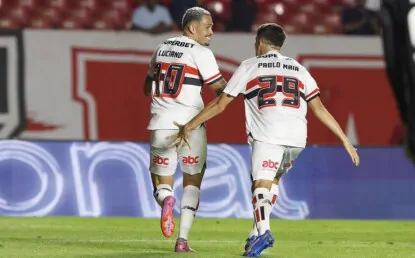 São Paulo joga bem e vence o Bahia pelo Brasileirão