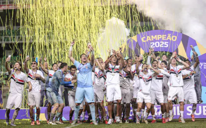 São Paulo vence o América-MG e conquista o pentacampeonato da Copa do Brasil Sub-20