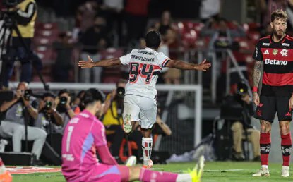 São Paulo estreia no Brasileirão com vitória sobre o Flamengo