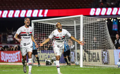 São Paulo joga bem e vence o Grêmio pelo Brasileirão