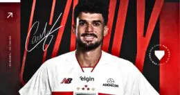 “É um meia que não temos”, diz Crespo; São Paulo anuncia Cauly com metas milionárias