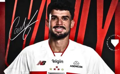 “É um meia que não temos”, diz Crespo; São Paulo anuncia Cauly com metas milionárias