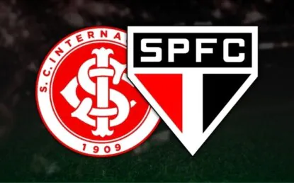 Internacional x São Paulo: onde assistir ao jogo pelo Brasileirão e a provável escalação