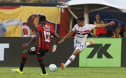 São Paulo perde para o Vitória pelo Brasileirão