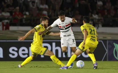 Luciano marca, e São Paulo vence o Mirassol em Campinas pelo Brasileirão